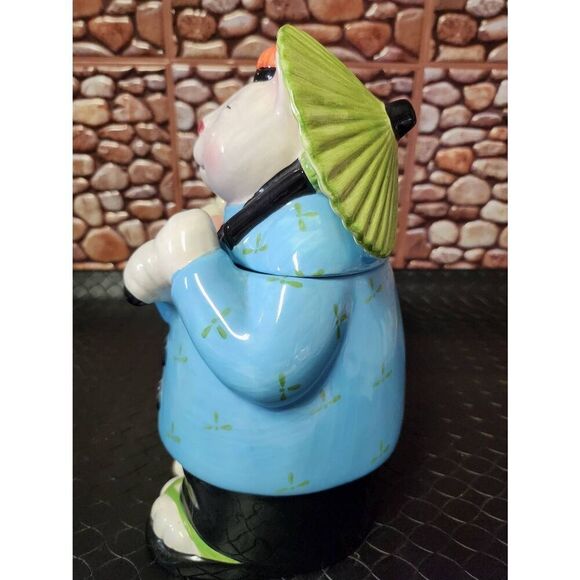 Clay Art 1999 Cat Cookie Jar - Picture 3 of 12